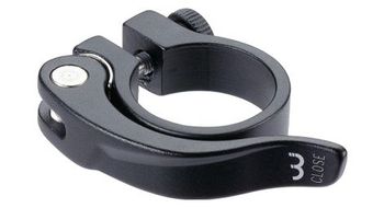 Abrazadera de sillin de liberacion rapida bbb smoothlever 31 8 negro