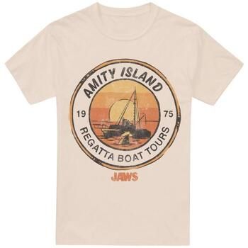 Jaws Tops y Camisetas Amity Island Boat Tours para mujer