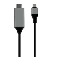fgns cable usb c a hdmi 4k60hz 2m cable usb tipo c a hdmi  compatible con smartphones tablets y portatiles con salida de video 2m