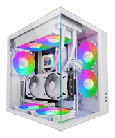 caja mars gaming mcv-onew rgb blanco