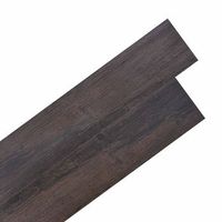 tableros de suelo marron oscuro 502 m 36 uds pvc vidaxl