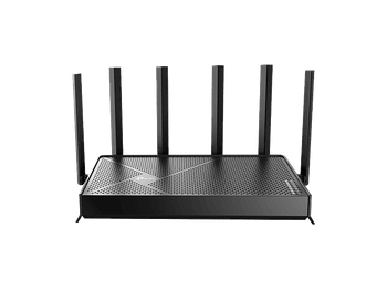 Router - TP-Link Archer BE400, 6500 Mbit/s, MU-MIMO, Wi-Fi 7 de doble banda a 6.5 Gbps, WiFi 7, 6 Antenas, Negro