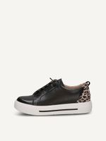 caprice sneaker black made of leather size 37
