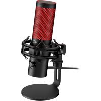 hyperx quadcast 2 microfono gaming para streaming de condensador usb negro