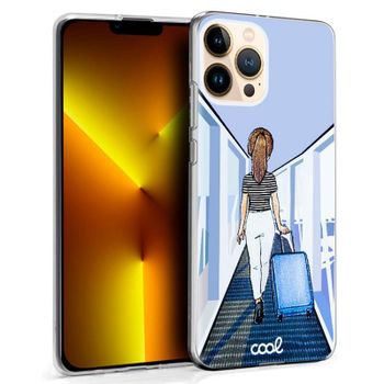 Cool Funda Dibujos Travel para iPhone 13 Pro Max