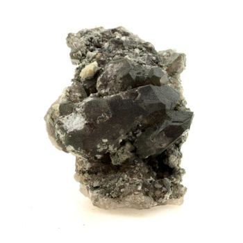 Cuarzo Ahumado, Clorito - Piedra Natural De Francia, Chamonix - Cristal De Curación Y Protección, Energía Terrenal | 308.0 Ct - Certificado De