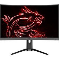 msi optix mag272cqr quad hd 27 curved led gaming monitor - black black
