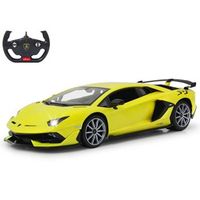 deportivo teledirigido lamborghini aventador svj amarillo 114 jamara