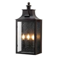 aplique de pared de exterior balmoral 3 luces