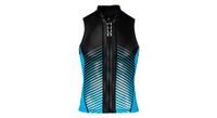camiseta  strong de neopreno sin mangas huub aluna negro azul  strong