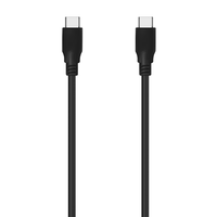 aisens cable usb 32 gen2x2 20gbps 8k30hz 5a 100w e-marker tipo usb-cm-usb-cm negro 20m