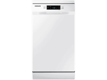 Lavavajillas - Samsung DW50R4070FW/EC, 10 servicios, 6 programas, 44.9 cm, Sistema AutoOpen, Configuración Flexible, Blanco