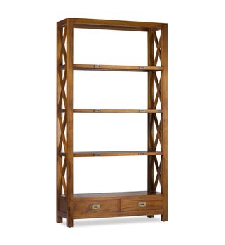 Estante de madera marrón alt. 190 cm