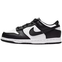 nike zapatillas baskets dunk low retro white black panda cuir para hombre