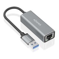 aisens a110-0296 conversor usb 30 a ethernet gigabit 15cm gris