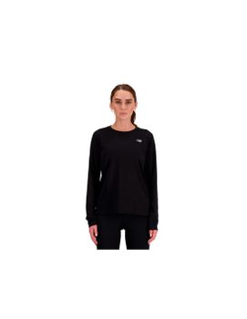 Camiseta New Balance Sport Essentials Long Mujer Bk