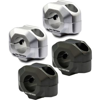 Elevadores de manillar SW-Motech 20mm manillar 22mm par