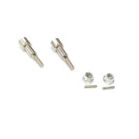 hbx m16107 ejes traseros de rueda de metal mejorados  pasadores  tuerca de bloqueo m4 para 16889 116 rc coche piezas