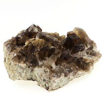 Cuarzo Ahumado - Piedra Natural De Francia, Haute -savoie - Collection Mineral, Brown Color | 1635.1 Cts - Certificado De Autenticidad Incluido | 105