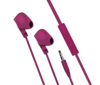 auriculares con cable y microfono 12 metros jack de 35 mm fucsia mooov 493161