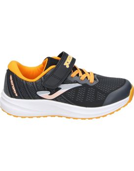 Zapatillas Running Joma Victory Jr 25 Negras Y Naranjas Para Niño 33