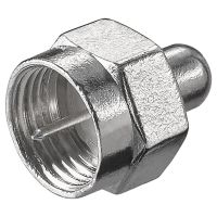 conector goobay tipo f masculino 75 r acero inoxidable