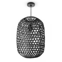 lampara colgante vina negro
