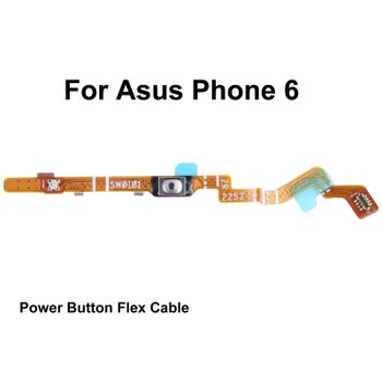 Cable flexible del botón de encendido para Asus ROG Phone 6, pieza de repuesto para reparación de teléfono