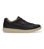 timberland para hombre tb0a5p7qw021 zapatillas de piel portofino pier negro 395 plano cordones casual