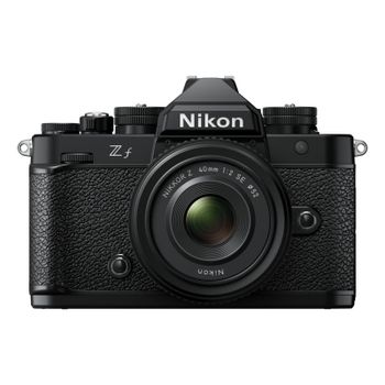 Cámara Mirrorless Nikon Z f + 40mm f/2 SE 24,5 MP Sensor CMOS 4K UHD WiFi Táctil