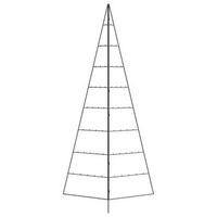 arbol de navidad para decoracion metal negro 210 cm vidaxl