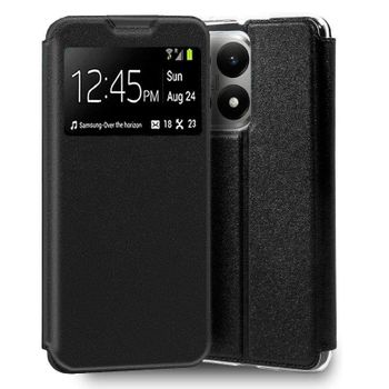 Funda para móvil Cool Flip Cover Tipo Libro Polipiel Negra máxima protección para Xiaomi 15T