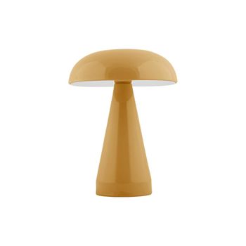 Lámpara de mesa led inalámbrica recargable - ocre