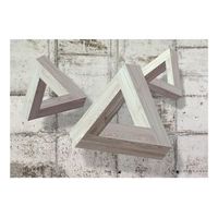 papel pintado 3d - grey trio 200x140 cm