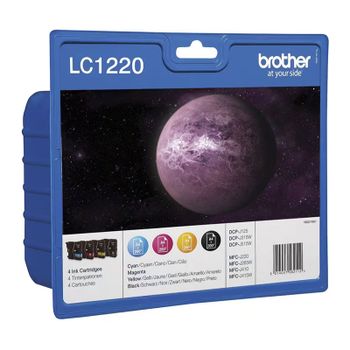 Brother LC1220 BK/C/M/Y Original Multipack Ink Cartridges
