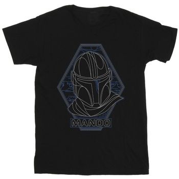Disney Camiseta manga larga The Mandalorian para niña