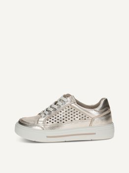 CAPRICE Sneaker, metallic, made of Leather, Size 36