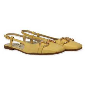 Top3 Deportivas Moda bailarina abierta con punta cuadrada y aplique metal para mujer