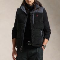 polo ralph lauren el cap insulated fleece gilet - s