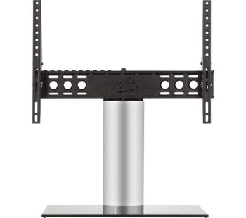 AVF B602BS 550 mm TV Stand with Bracket - Black & Silver, Black