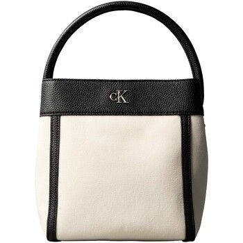 Calvin Klein Jeans Bolso de mano Ck Canvas Bucket With Strap para mujer