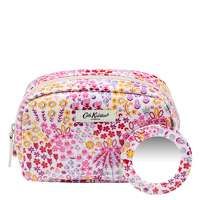 cath kidston gifts and sets affinity make-up bag with mirror