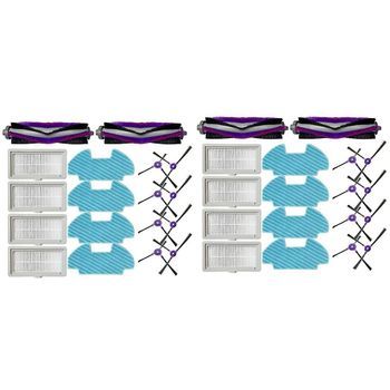 Juego De 6 Cepillos Laterales, Filtro Hepa, Mopa Y Paño Para Aspiradora Robótica Vr05r5050wk.