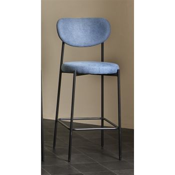 Taburete Bar Maui Azul 45x47x110 Cms
