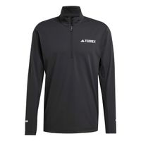 adidas terrex xpr half-zip camiseta de running hombres-negro