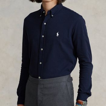 Polo Ralph Lauren Featherweight Cotton-Piqué Shirt - S