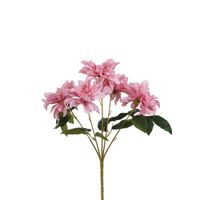 tallo de dalia artificial rosa h45