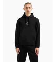 ax armani exchange para hombre xm000369af10818uc001 sudadera con capucha negro xs casual deportivo algodon multideporte