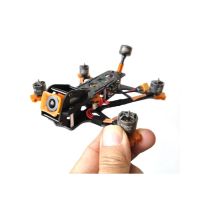 kit de marco de carreras de fibra de carbono dragon frog de 3 pulgadas y 139 mm de batalla de ruedas compatible con dji