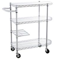 mesa camarera metalmetacrilat o 3 baldas